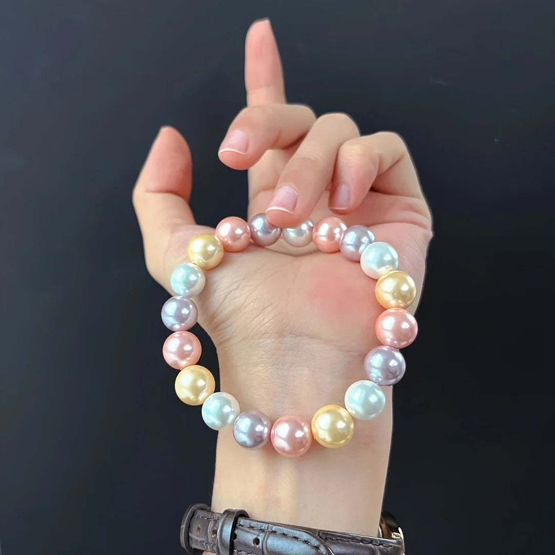 Pastel Pearl Bracelet | Stöd bröstcancer
