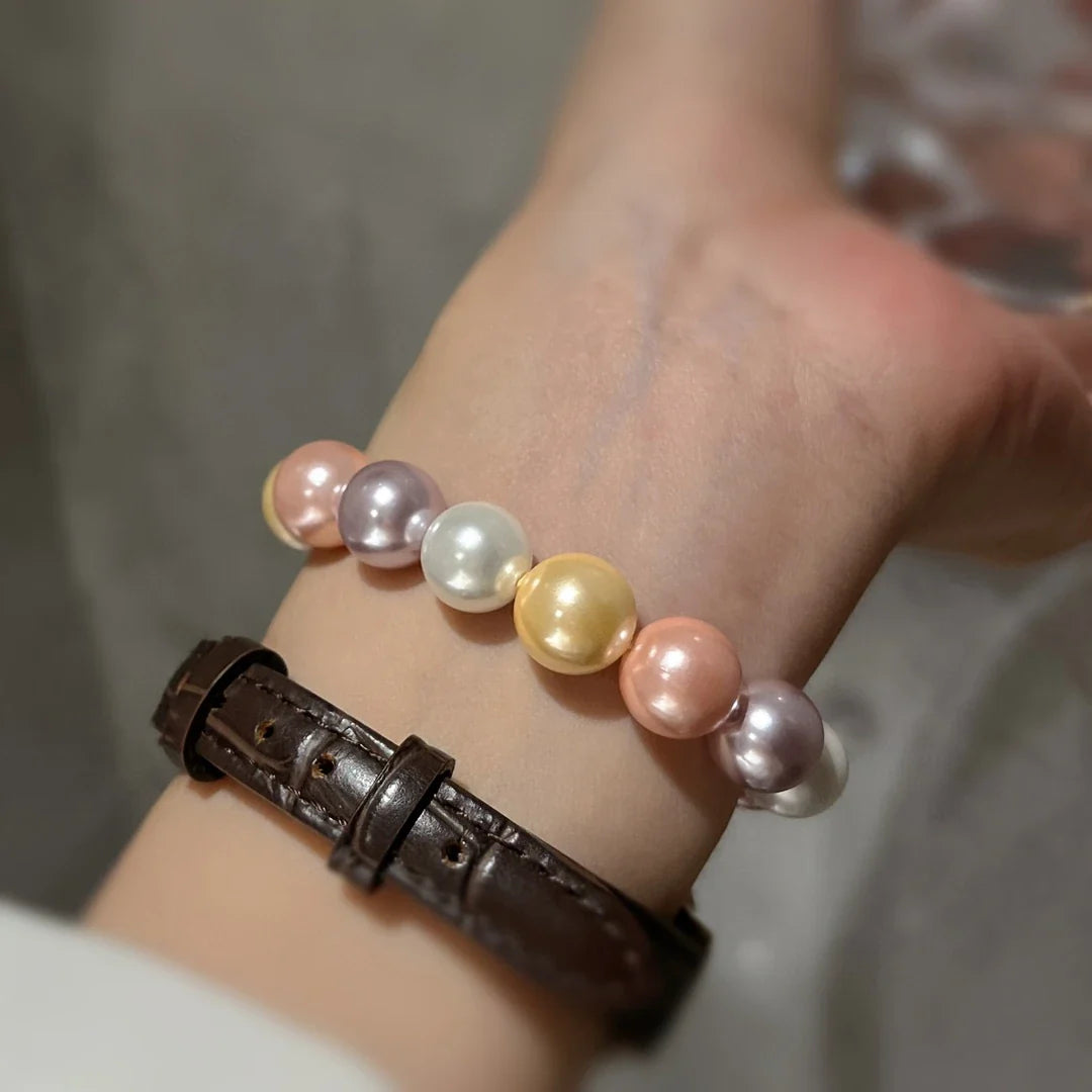 Pastel Pearl Bracelet | Stöd bröstcancer