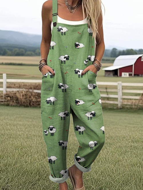 Soraya™ - Jumpsuit med fårmönster