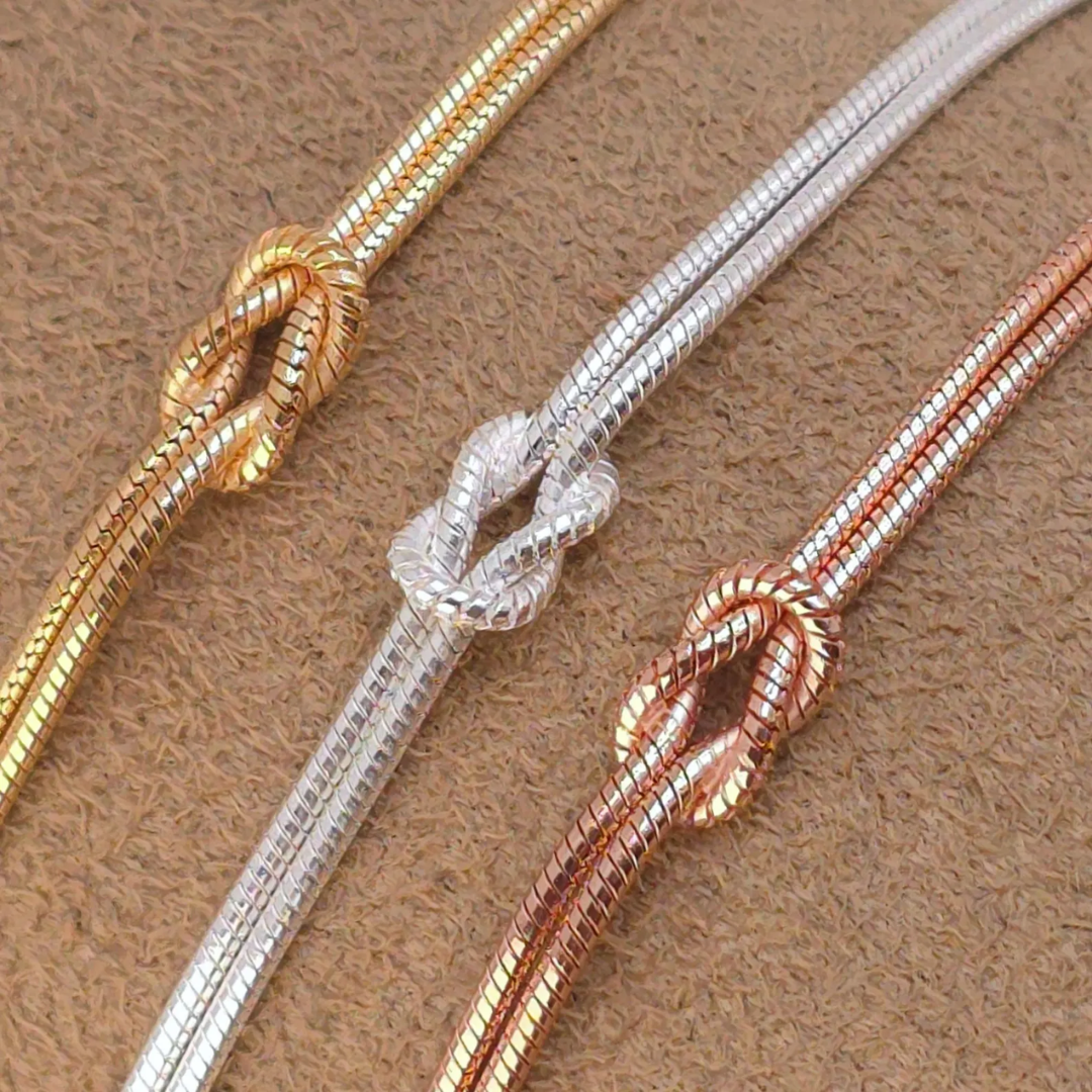 Eternal Knot Bracelet | Stöd bröstcancer