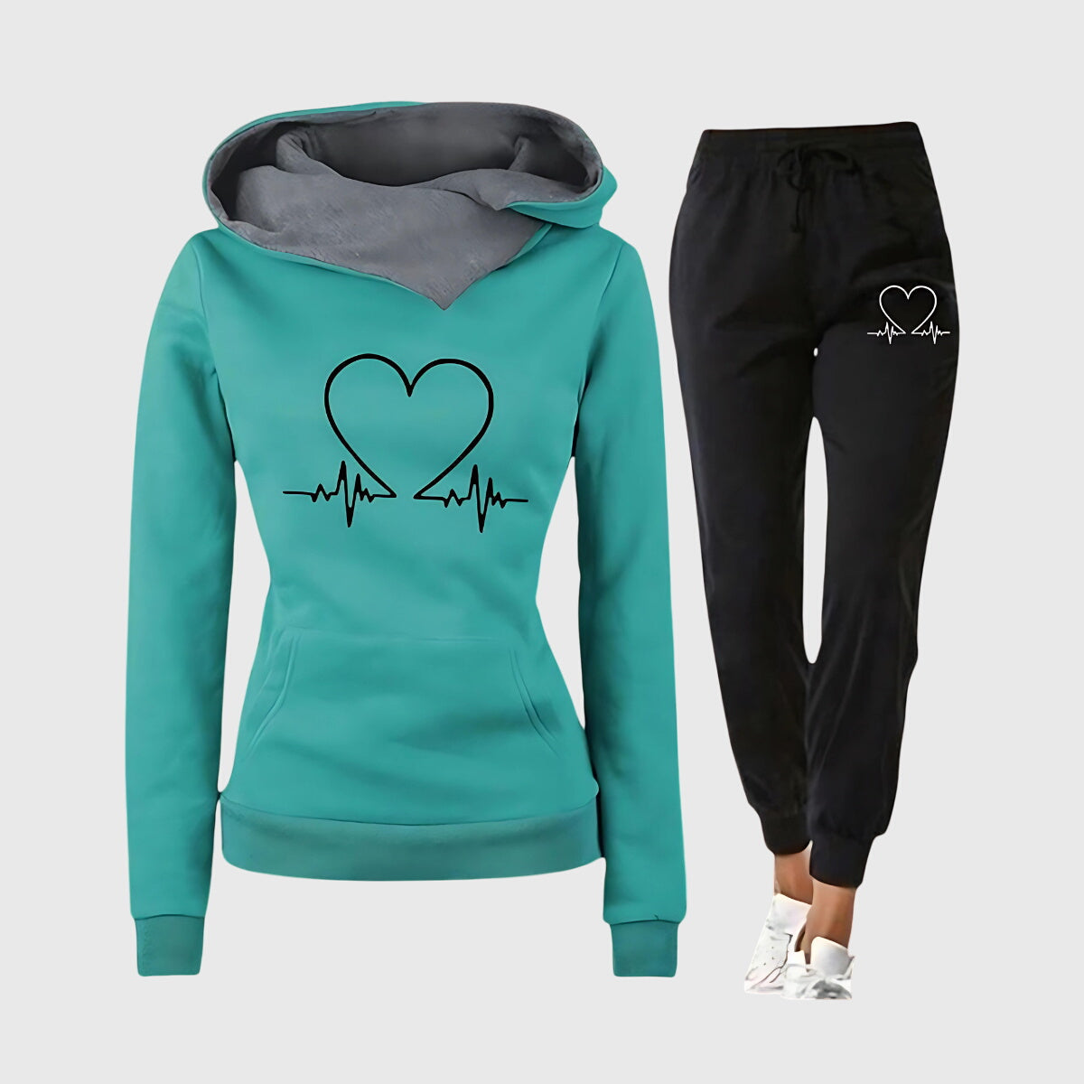Heartbeat Tracksuit | Stöd Bröstcancer