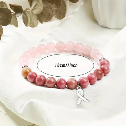 Exquisite Ribbon Bracelet | Stöd Bröstcancer