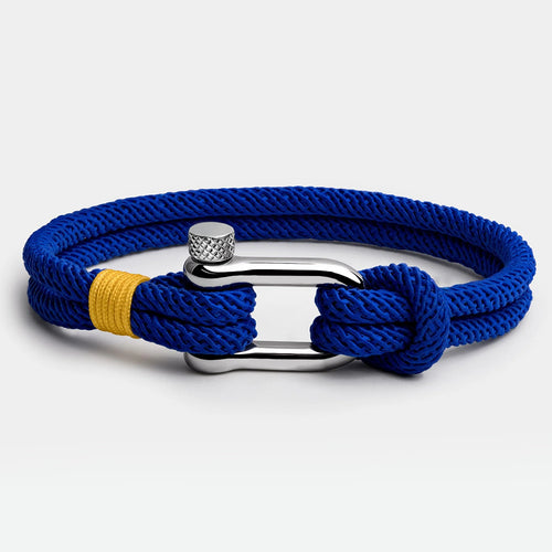 Blue Linked Bracelet | Stöd diabetes