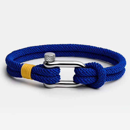 Blue Linked Bracelet | Stöd diabetes