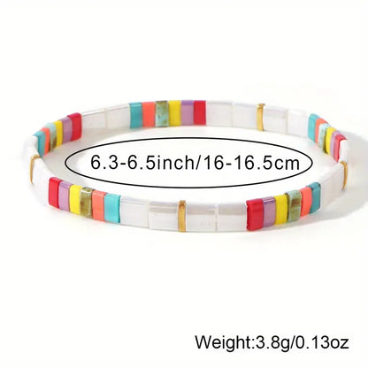 Glass Bead Bracelet | Stöd bröstcancer