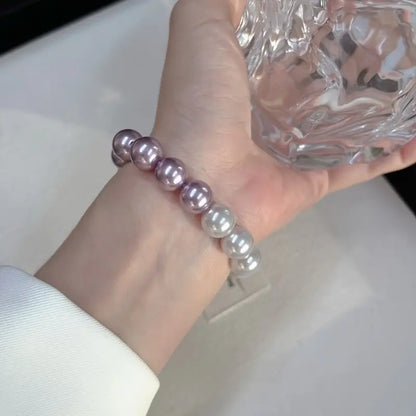 Gradient Freshwater Pearl Bracelet | Stöd Bröstcancer