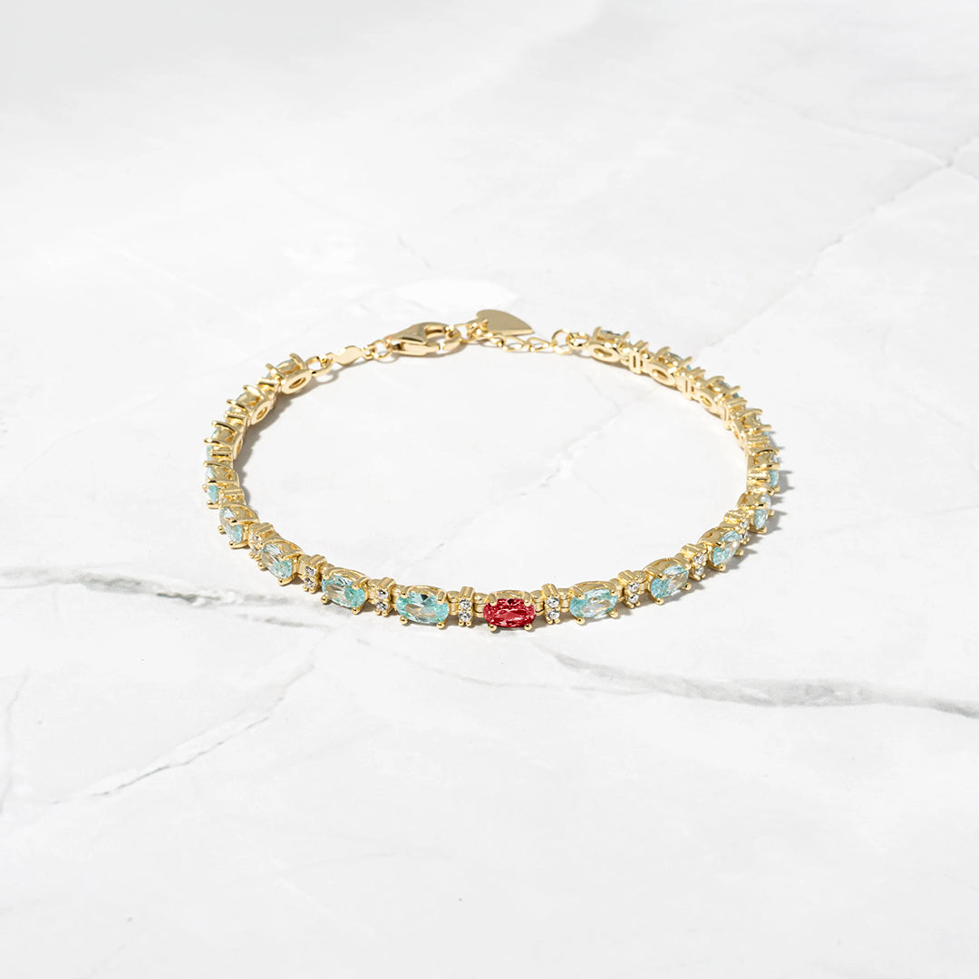 Elegant Crystal Bracelet | Stöd diabetes