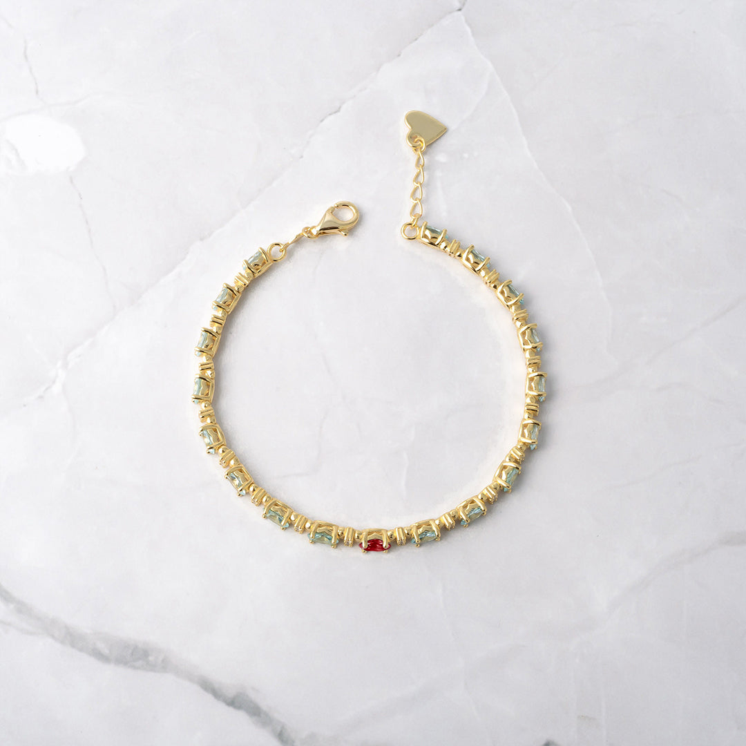 Elegant Crystal Bracelet | Stöd diabetes
