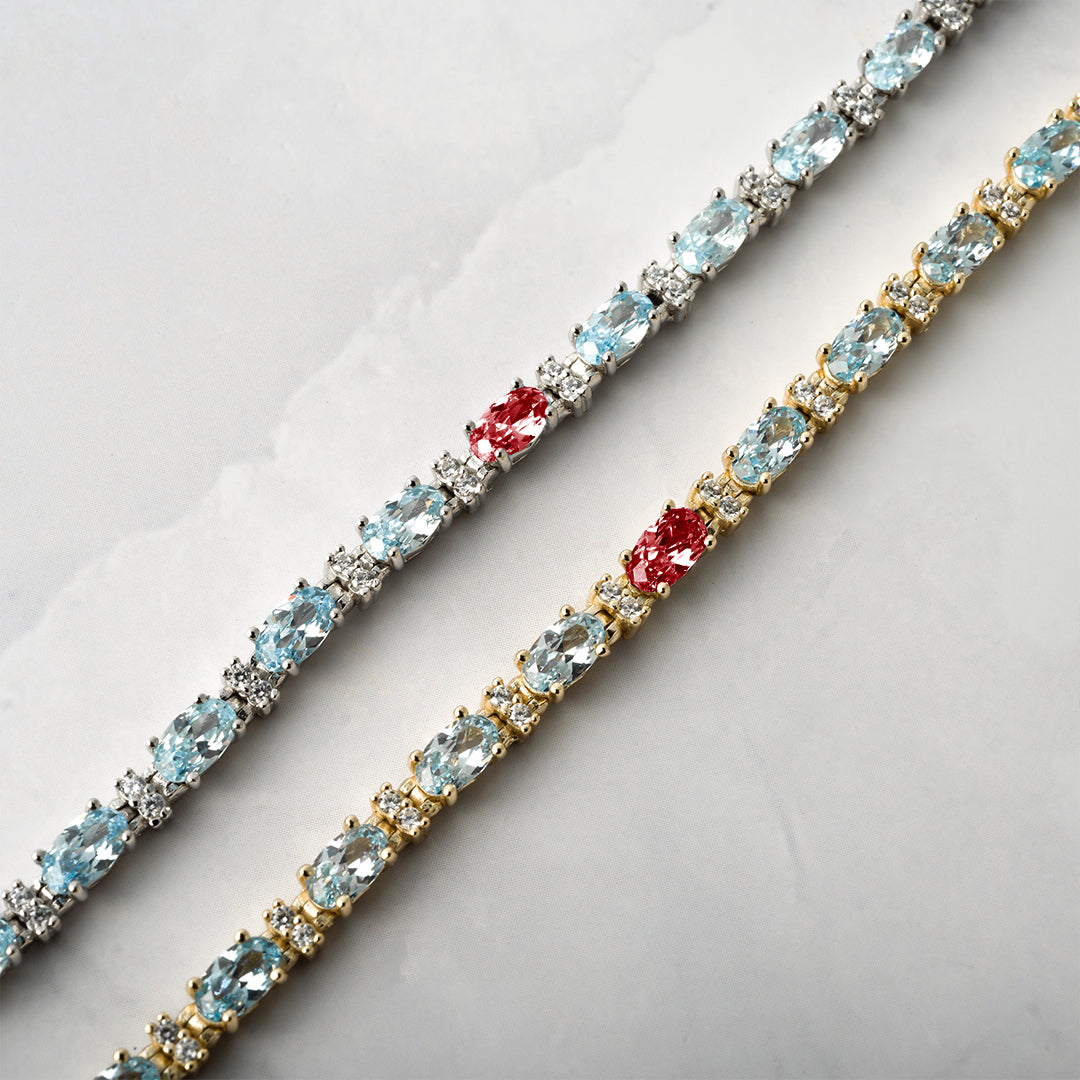 Elegant Crystal Bracelet | Stöd diabetes