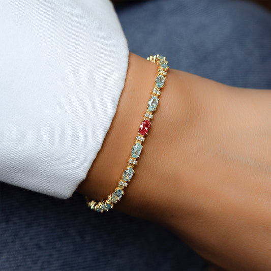 Elegant Crystal Bracelet | Stöd diabetes
