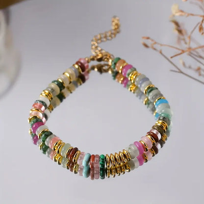 Boho-Chic Bracelet | Stöd bröstcancer