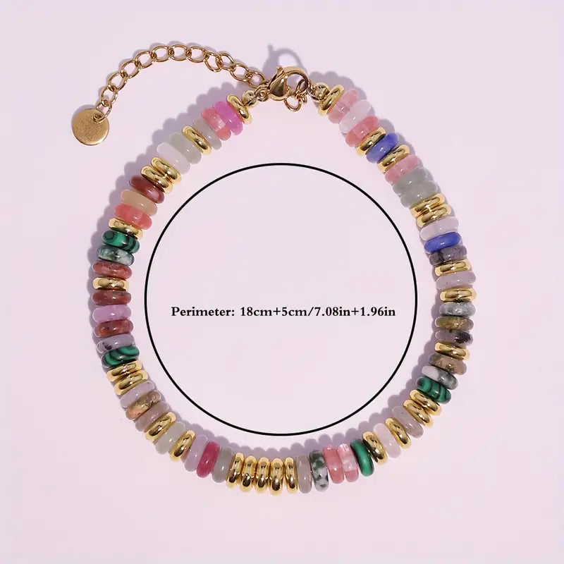 Boho-Chic Bracelet | Stöd bröstcancer