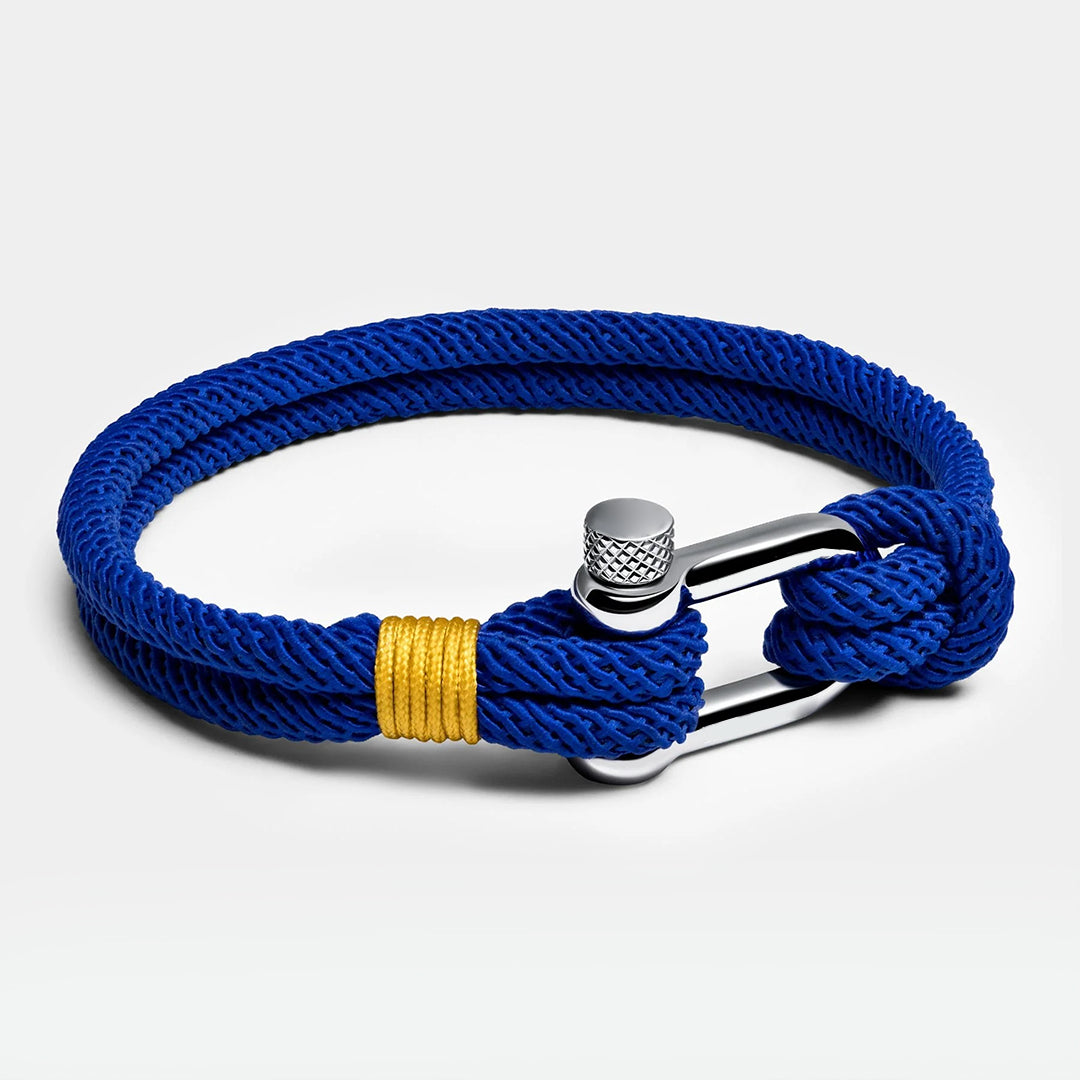 Blue Linked Bracelet | Stöd diabetes