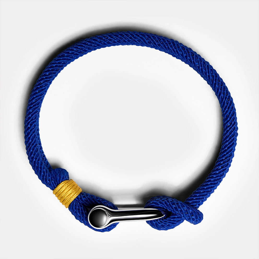 Blue Linked Bracelet | Stöd diabetes