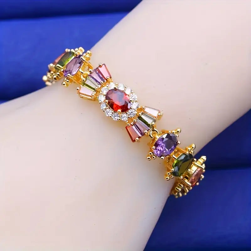 Luxury Gemstones Bracelet | Stöd Bröstcancer