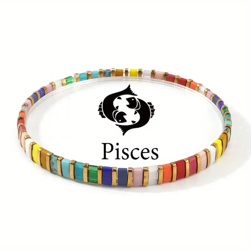 Zodiac Stretch Bracelet | Stöd Bröstcancer