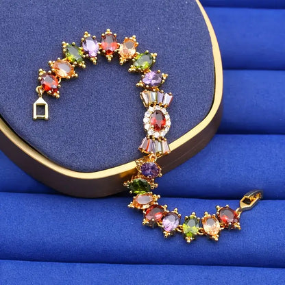 Luxury Gemstones Bracelet | Stöd Bröstcancer