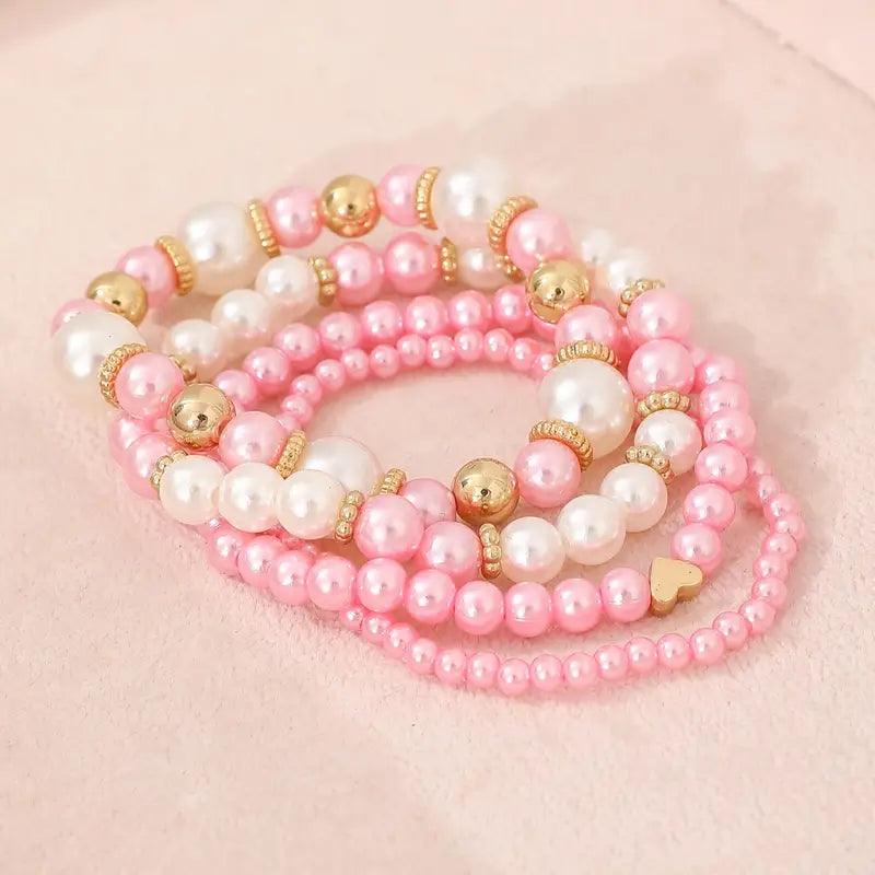 Ethereal Pearl Bracelet | Stöd bröstcancer