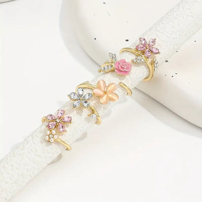 Floral Ring Set | Stöd bröstcancer