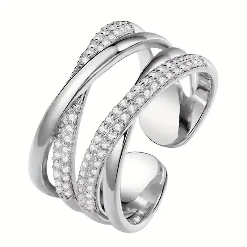 Luxurious Double Layer Ring | Stöd Bröstcancer