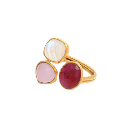 Aurora Trinity Ring | Stöd bröstcancer