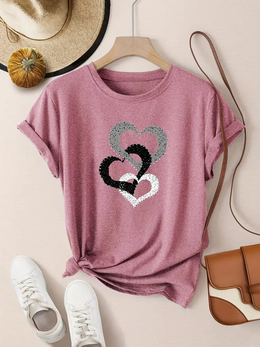 Loops of Love Tee | Stöd bröstcancer