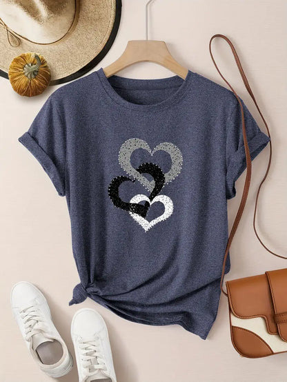 Loops of Love Tee | Stöd bröstcancer