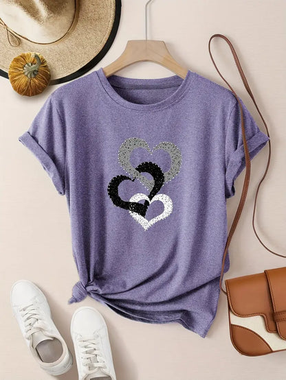Loops of Love Tee | Stöd bröstcancer