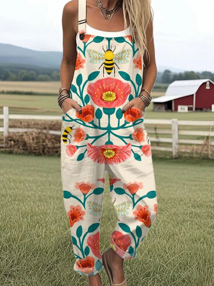 Haisley™ - Unik jumpsuit med tryck