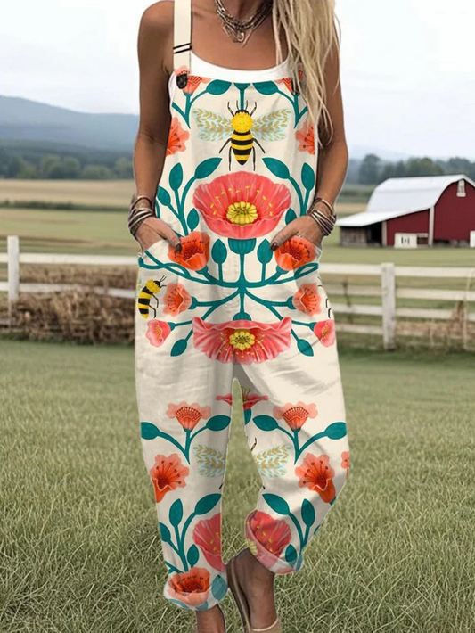 Haisley™ - Unik jumpsuit med tryck