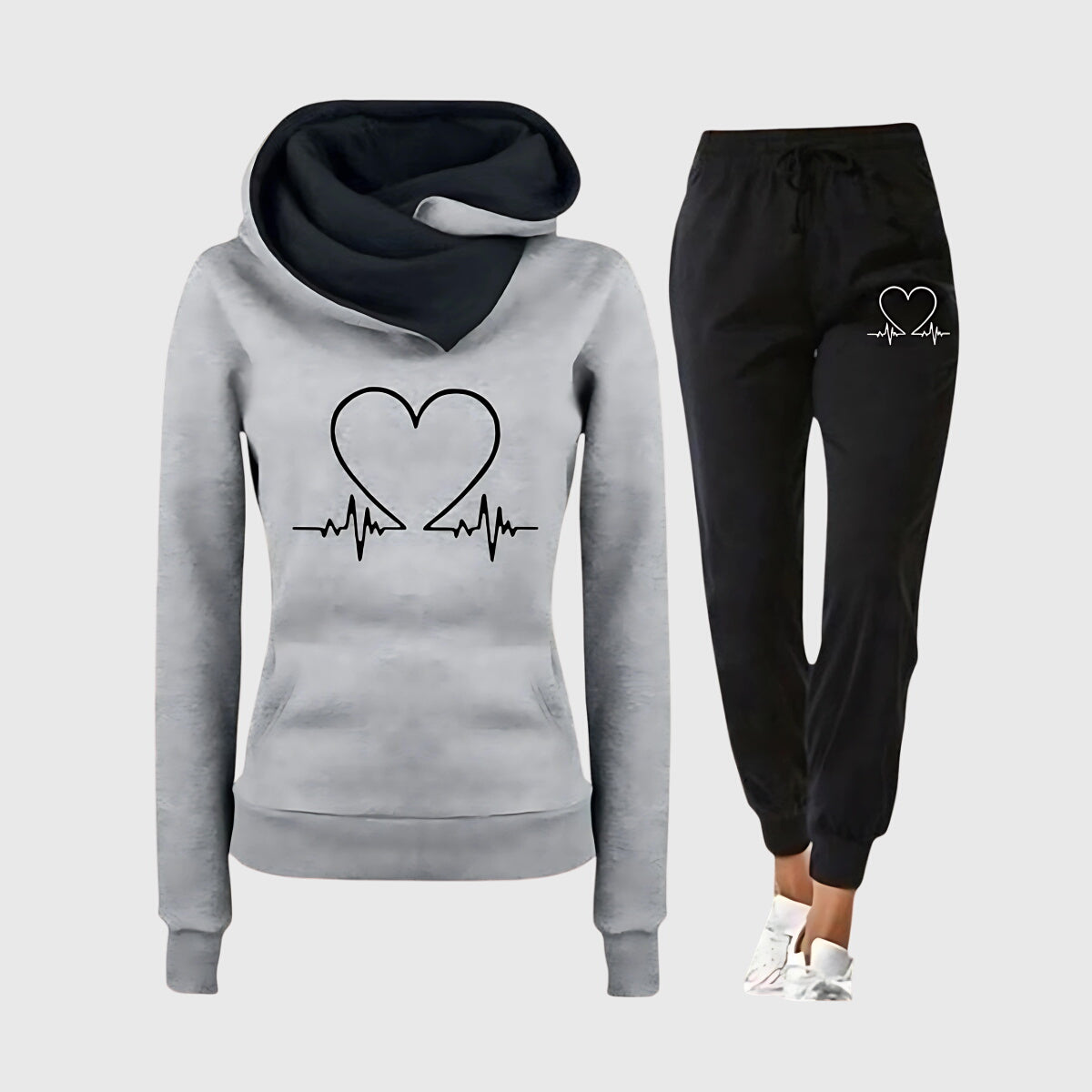 Heartbeat Tracksuit | Stöd Bröstcancer