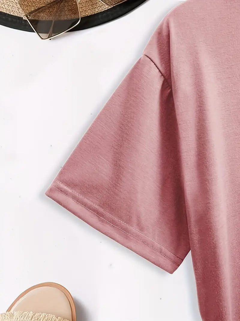 Glittered Hearts Shirt | Stöd Bröstcancer