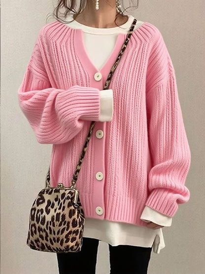 Cute Pink Sweater | Stöd bröstcancer