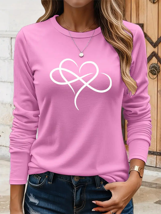 Infinite Heart Sweatshirt | Stöd bröstcancer