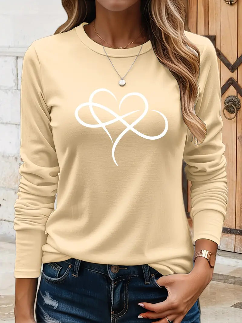 Infinite Heart Sweatshirt | Stöd bröstcancer