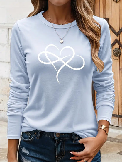 Infinite Heart Sweatshirt | Stöd bröstcancer